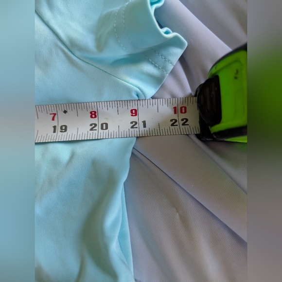 Short Sleeve SPF 50+ Sun Protection Quick Dry Women's Shirt Light Blue XL (EUC) - Picture 12 of 13
